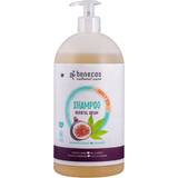 Benecos Hårprodukter Benecos Naturkosmetik Shampoo plastiksparende FAMILY Feige Hanf