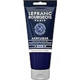 Lefranc & Bourgeois Färger Lefranc & Bourgeois Akrylfärg L&B tub phthalocyanine blue 80ml