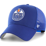 '47 Supporterprodukter '47 Edmonton oilers 47brand mvp royal blue branson nhl trucker cap