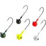 Caperlan Fiskedrag Caperlan Decathlon Colou Round Jig Head For Soft Lure Fishing Multi One Size