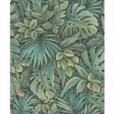 Grön - Vävtapeter Marburg Galerie Jungle Leaves Wallpaper