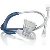 Vuxen Hälsovårdsmätare MDF Instruments ProCardial kärna lättvikts stetoskop i titan – med titanbyststycke och headset Marinblå