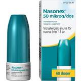 Mometasonfuroat - Nässpray Receptfria läkemedel Nasonex 50mg 60 doser Nässpray