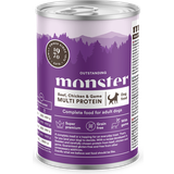 Monster Burkar - Hundar Husdjur Monster Multi Protein Beef, Chicken & Game