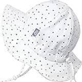 L Solhattar Barnkläder JAN & JUL Floppy Beach Sun-Hat for Toddler, 100% Cotton L: 2-5 Years, Dots