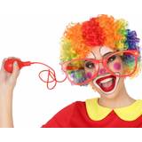 Glasögon Tillbehör BigBuy Carnival Glasögon Röd Cirkus