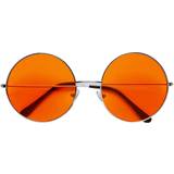 60-tal - Glasögon Tillbehör Party King 70-tals Glasögon Orange
