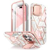 i-Blason SupCase iPhone 15 Pro Mobilskal Magsafe Cosmo Marble