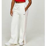 Nike Sportswear Phoenix Fleece Women's High-Waisted Open-Hem Tracksuit Bottoms White UK 20–22