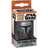 Multifärgade Nyckelringar Star Wars The Mandalorian Pocket Pop Keychains -The Mandalorian With Darksaber