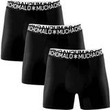 Muchachomalo Kläder Muchachomalo 3-pack Cotton Stretch Basic Boxer Black