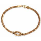 Elements Armband Elements 9ct Yellow Gold Rope Knot Bracelet GB429