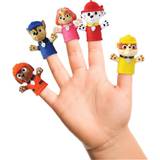 Paw Patrol Badkarsleksaker Paw Patrol Finger Puppets 5ct