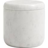 Nordal Köksförvaring Nordal Jar w/lid, white marble Köksbehållare