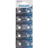 Philips Batterier & Laddbart Philips Alkaline AG5 LR48 Batterier 10 st. Silver Silver