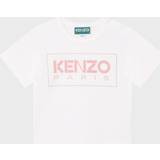 Kenzo Korta ärmar Överdelar Kenzo Girl's Classic Logo-Print T-Shirt, 6M-3 IVORY