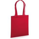 Westford Mill Toteväskor Westford Mill Organic Premium Cotton Tote Bag One Size Classic Red