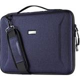 TechGear Laptop sleeve case shoulder strap tough hard shell bag for laptop 12 13 14 15 17