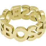 Smycken BOSS Jewelry Kassy Collection ring gult guld för män, 1580446L