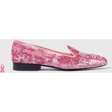 Lågskor Scarosso Ladynolita loafers pink_velvet