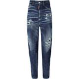 DSquared2 Dam Byxor & Shorts DSquared2 sasoon blaue jeans damen Blau