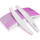 Rosa Nagelfilar BLESSWIN Double Sided Nail Files 134g 12-pack