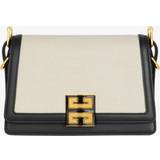 Givenchy Medium 4G Crossbody Bag In Grained Leather And Canvas