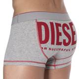 Diesel For Successful Living Cotton Boxer Briefs - Red