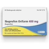 Receptfria läkemedel Ibuprofen Orifarm 400mg 30 st Tablett