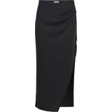Jersey Kjolar Object Collectors Item Nynne MW Long Skirt Black