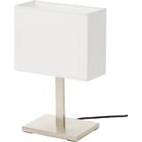 Belysning Ikea TOMELILLA förnicklad/vit Bordslampa