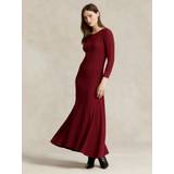 Jersey - Röda Klänningar Polo Ralph Lauren Rowie Dress, Garnet