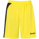 Kempa Herren Peak Shorts, limonengelb/Schwarz