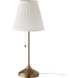 Bordslampor Ikea Arstid Brass/White Bordslampa 55cm