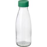 Glas Vattenflaskor Ikea SPARTANSK Vattenflaska, klarglas/grön, 0.5 l