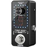 Guitar looper Guitar Looper Effect Pedal Looper 9 Loop Pedal Tuner Function with USB Cable for Electric Guitar Bass Guitar Loop Machine
