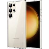 Gröna - Samsung Galaxy S23 Ultra Bumperskal JeTech Protective Bumper Case for Galaxy S23 Ultra