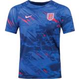 England - Manchester City FC Landslagströjor Nike England Tränings T-Shirt Dri-FIT Pre Match 2022/23 Navy/Blå/Blå Blå