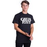 Greta Van Fleet T-shirt Logo för Herr svart