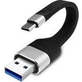INF USB-kabel Kablar INF Kort USB-C USB-kabel 15W 5Gbps 13.7
