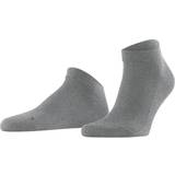 SockShop Herr Underkläder SockShop FALKE Herr Sensitive London-bomull med komfortlinning par sneakerstrumpor, grå Light Greymel. 3390 39–42, Grå ljusgreymel. 3390