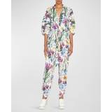 Stella McCartney Jumpsuits & Overaller Stella McCartney V-neck floral jumpsuit multicoloured