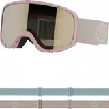 Salomon Skidglasögon Salomon Rio Ski Goggles Pink Gold/CAT2