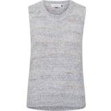 Denim Hunter Ytterkläder Denim Hunter Dhpaily Knit Vest, Farve: Blå Størrelse: XS, Dame
