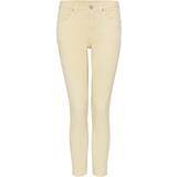 Opus Dam Byxor & Shorts Opus Slim Fit Jeans Elma detail gelb