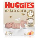 Huggies Blöjor Huggies Extra Care Size 2 engångsblöjor 3-6 kg 24 st