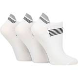 Glenmuir Dam Kläder Glenmuir ladies technical compression sports active socks in black/white pairs