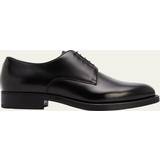 Giorgio Armani Herr Skor Giorgio Armani Men's Formal Leather Derby Shoes BLACK UK11.5D US