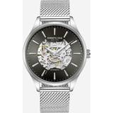 Kenneth Cole Automatisk Armbandsur Kenneth Cole New York Automatic Silver-Tone 42mm Silver Silver