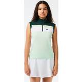 42 - Dam Pikétröjor Lacoste Contrast Ripstop Piqué Ultra-Dry Polo Shirt Women Green/White